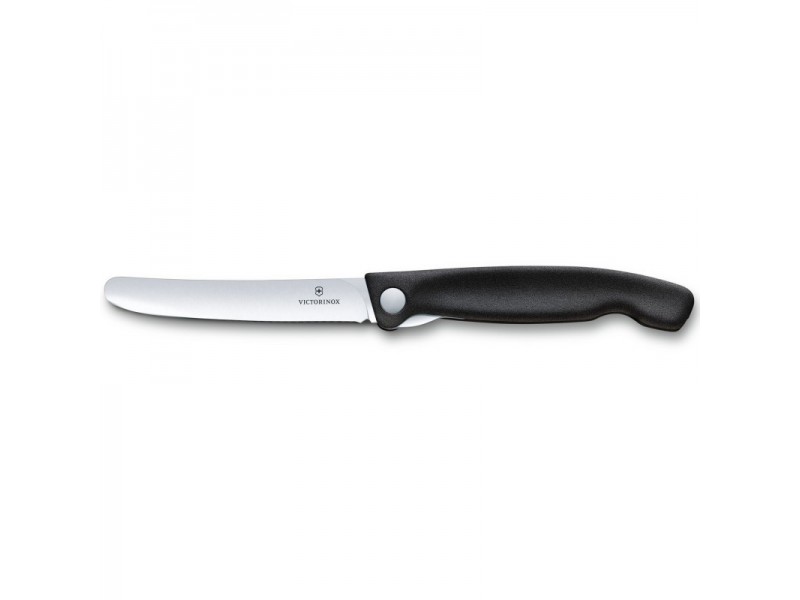 Кухонный нож Victorinox SwissClassic Foldable Paring 11см закругл.ніс, (блистер)